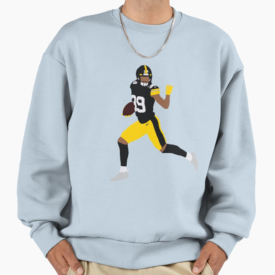 Minkah Fitzpatrick Steelers Sweatshirt - Streetwear Style Men Women - T-Shirt, Sweatshirt, Hoodie