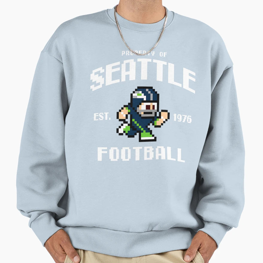 Property Seattle Seahawks Football Sweatshirt - Custom Art Print Unisex - T-Shirt, Sweatshirt, Hoodie