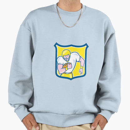 American Football Fullback Shield Sweatshirt - Streetwear Style Men Women - T-Shirt, Sweatshirt, Hoodie