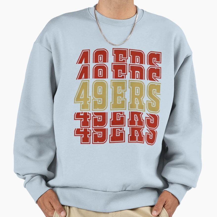 Art San Francisco 49Ers Sweatshirt - Custom Art Print Unisex - T-Shirt, Sweatshirt, Hoodie