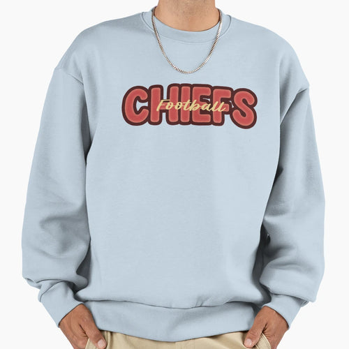 Chiefs Football Sweatshirt - Minimalist Print Unisex - T-Shirt, Sweatshirt, Hoodie