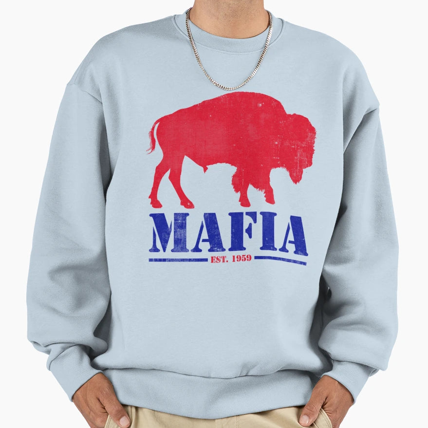 Bills Mafia T-Shirt - Minimalist Print Unisex - T-Shirt, Sweatshirt, Hoodie