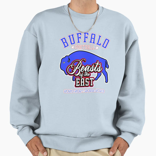 Buffalo Football 716 Beasts Sweatshirt - Fun Novelty Design for Adults - T-Shirt, Sweatshirt, Hoodie