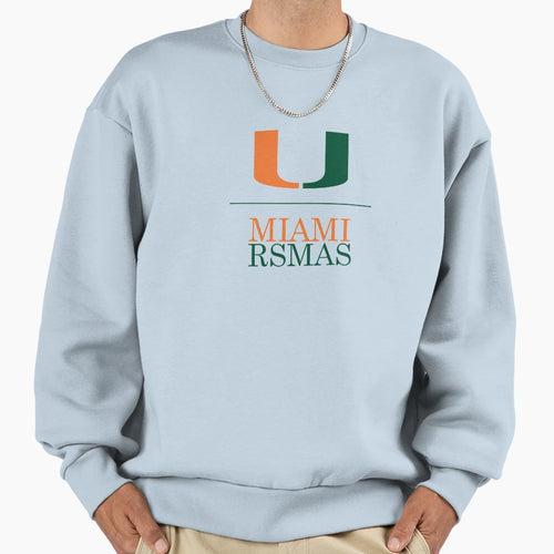 University Miami Rsmas Sweatshirt - Custom Art Print Men Women - T-Shirt, Sweatshirt, Hoodie