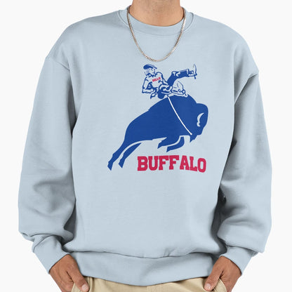 Mr Buffalo Bill Sweatshirt - Minimalist Print Men Women - T-Shirt, Sweatshirt, Hoodie