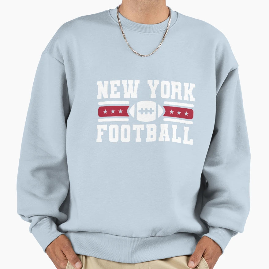 New York Football Team Ny Giants Sweatshirt - Trendy Graphic for Adults - T-Shirt, Sweatshirt, Hoodie
