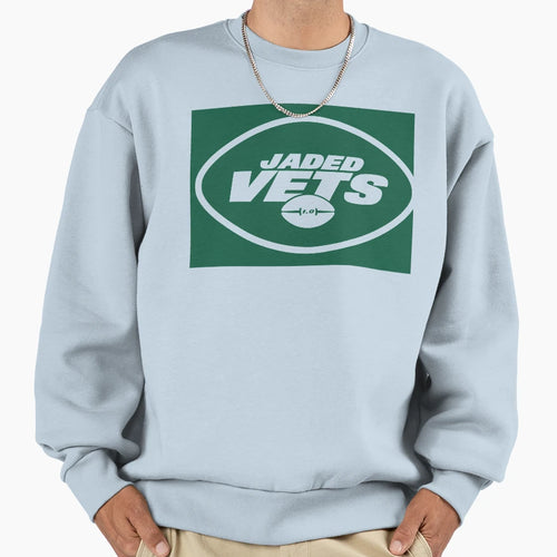 Jaded Vets Sweatshirt - Minimalist Print for Adults - T-Shirt, Sweatshirt, Hoodie