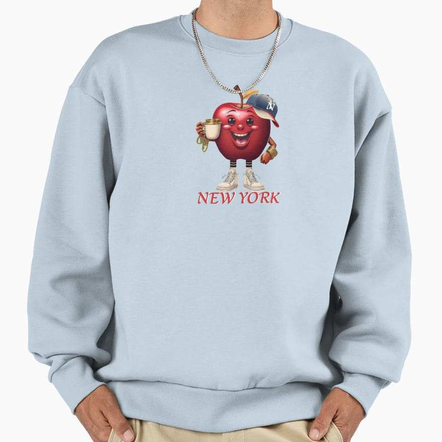 New York Sweatshirt - Fun Novelty Design Men Women - T-Shirt, Sweatshirt, Hoodie