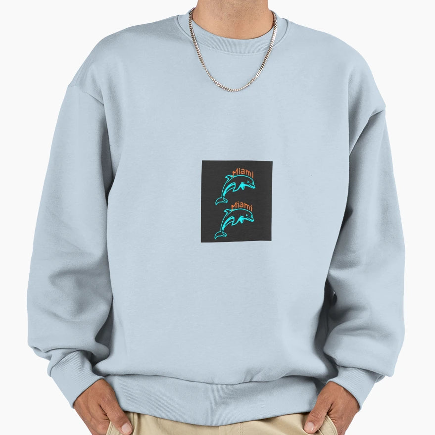Dolphans Sweatshirt - Unique Graphic for Adults - T-Shirt, Sweatshirt, Hoodie