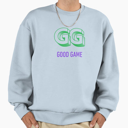 Gg Good Game Sweatshirt - Fun Novelty Design Unisex - T-Shirt, Sweatshirt, Hoodie