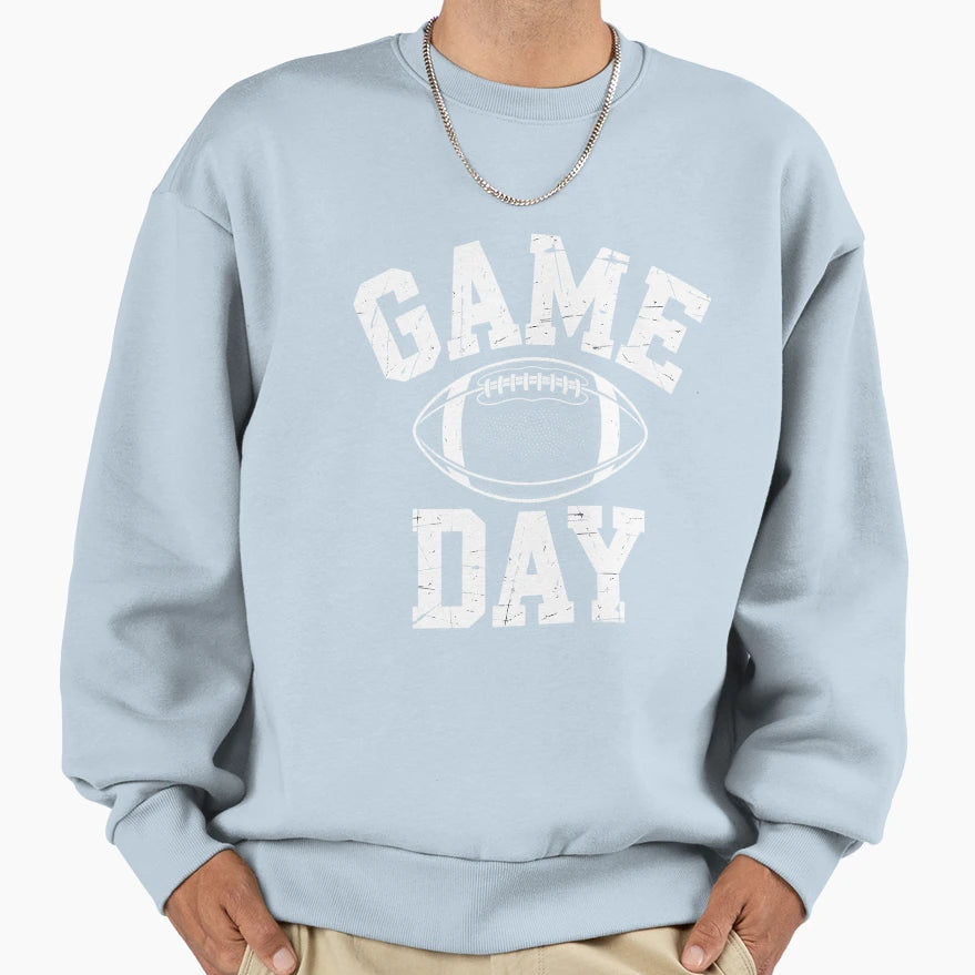 Game Day Football Season Sweatshirt - Trendy Graphic Unisex - T-Shirt, Sweatshirt, Hoodie