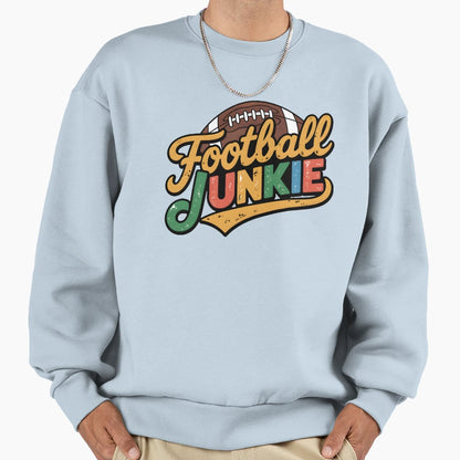 Football Junkie Sweatshirt - Graphic Print for Adults - T-Shirt, Sweatshirt, Hoodie