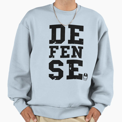 American Football Fan Defense Sweatshirt - Minimalist Print Unisex - T-Shirt, Sweatshirt, Hoodie