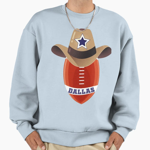 Art Dallas Cowboys Sweatshirt - Casual Everyday Wear Unisex - T-Shirt, Sweatshirt, Hoodie