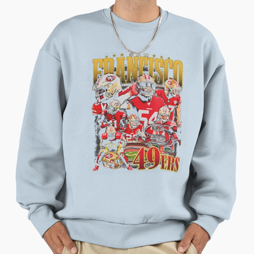 San Francisco 2023 Team Sweatshirt - Fun Novelty Design for Adults - T-Shirt, Sweatshirt, Hoodie