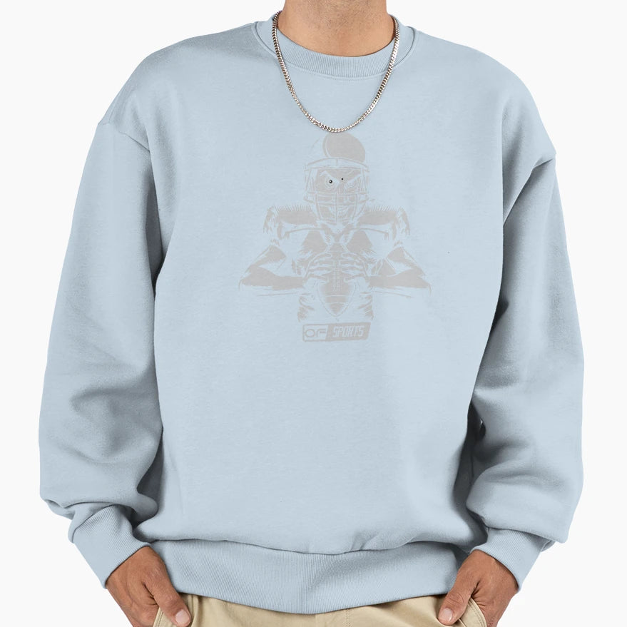 Football X Sweatshirt - Trendy Graphic for Adults - T-Shirt, Sweatshirt, Hoodie