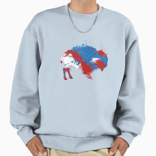 Buffalo Sweatshirt - Custom Art Print for Adults - T-Shirt, Sweatshirt, Hoodie