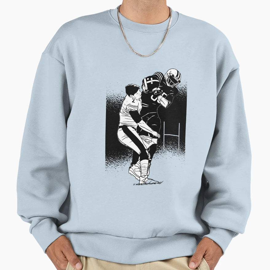 American Football Athletic Soccer Sweatshirt - Trendy Graphic for Adults - T-Shirt, Sweatshirt, Hoodie