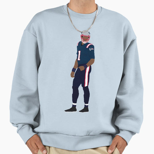 Cam Newton Patriots Sweatshirt - Novelty Apparel Men Women - T-Shirt, Sweatshirt, Hoodie