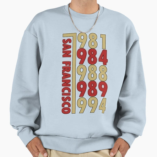 San Francisco 2020 Multiple Champions Sweatshirt - Aesthetic Graphic Unisex - T-Shirt, Sweatshirt, Hoodie
