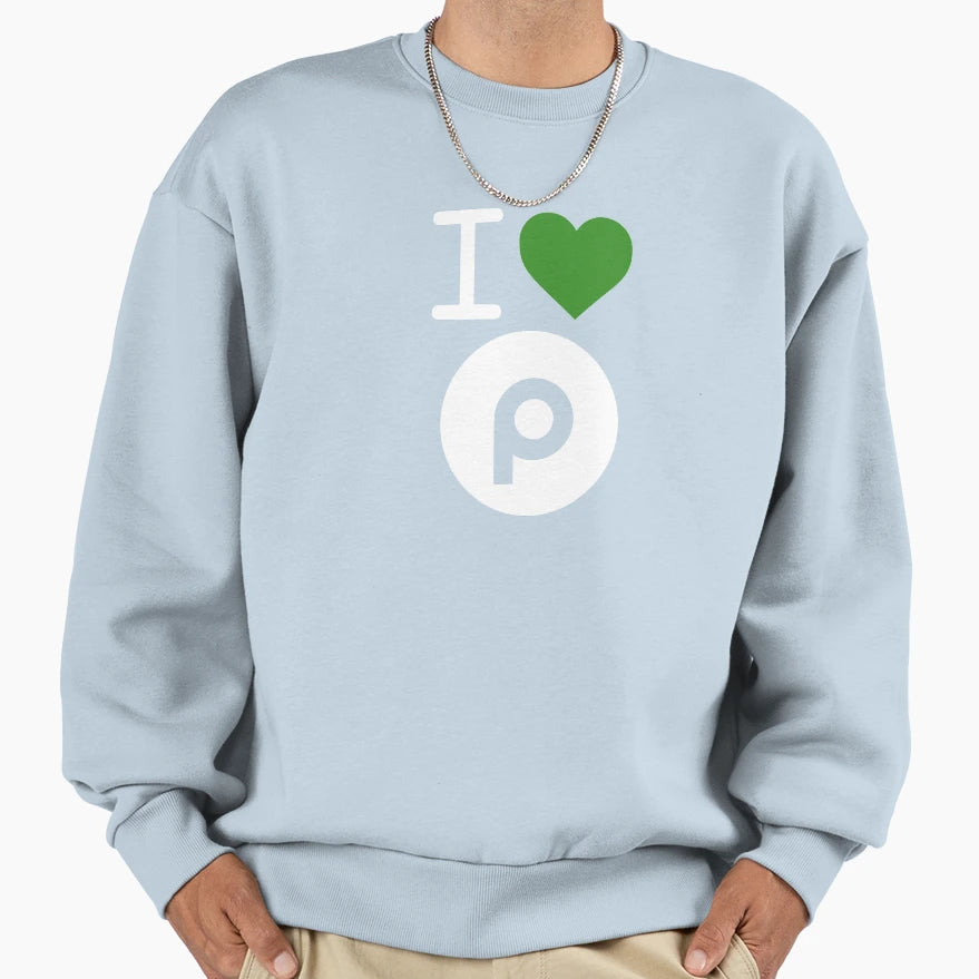 I Heart Publix Sweatshirt - Custom Art Print Men Women - T-Shirt, Sweatshirt, Hoodie