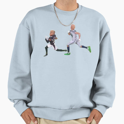 Biden Runs President Sweatshirt - Trendy Graphic Men Women - T-Shirt, Sweatshirt, Hoodie