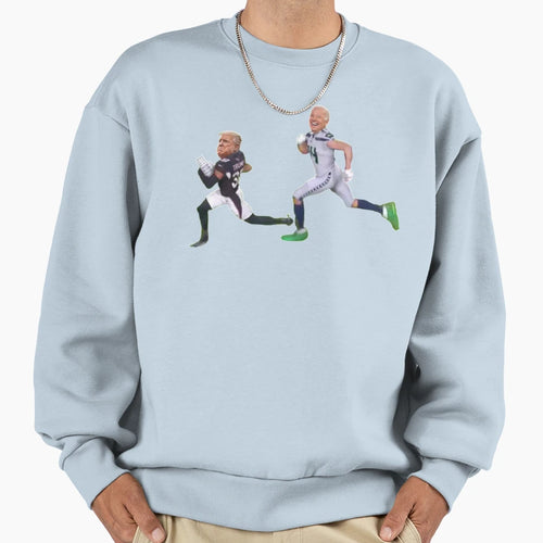 Biden Runs President Sweatshirt - Trendy Graphic Men Women - T-Shirt, Sweatshirt, Hoodie