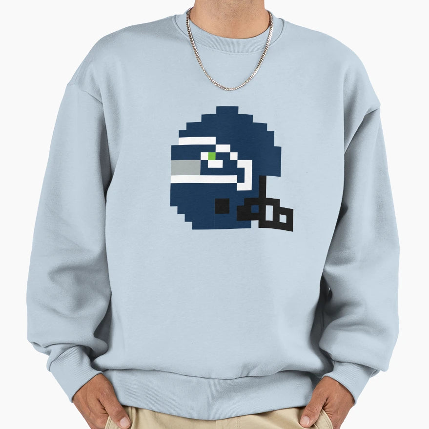8 Bit Seattle Sweatshirt - Casual Everyday Wear for Adults - T-Shirt, Sweatshirt, Hoodie