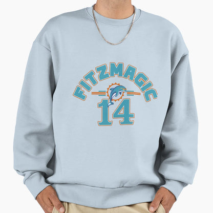 Football Miami Dolphins Sweatshirt - Trendy Graphic Men Women - T-Shirt, Sweatshirt, Hoodie