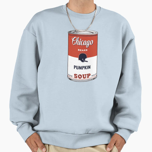 Chicago Bears Soup Can Sweatshirt - Trendy Graphic for Adults - T-Shirt, Sweatshirt, Hoodie