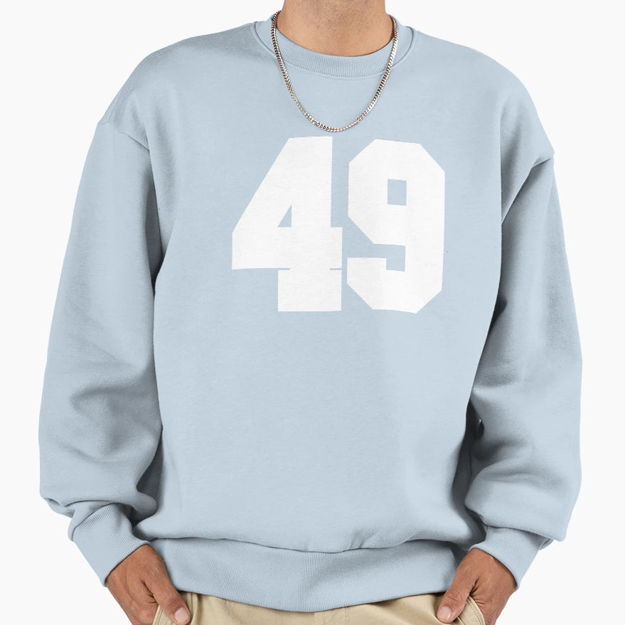 49 Number Cleveland Sports Sweatshirt - Casual Everyday Wear for Adults - T-Shirt, Sweatshirt, Hoodie