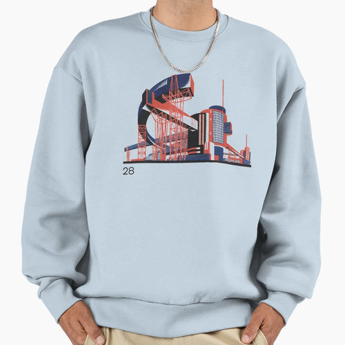 Yakov Chernikhov 28 Sweatshirt - Minimalist Print Unisex - T-Shirt, Sweatshirt, Hoodie