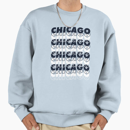 Chicago Bears Colors Sweatshirt - Custom Art Print Unisex - T-Shirt, Sweatshirt, Hoodie