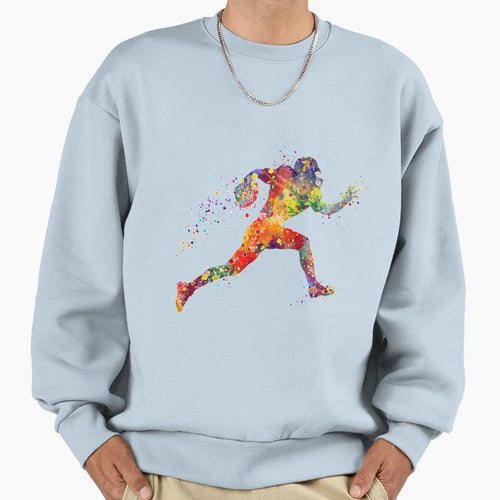 American Football Player Sports Sweatshirt - Custom Art Print Unisex - T-Shirt, Sweatshirt, Hoodie