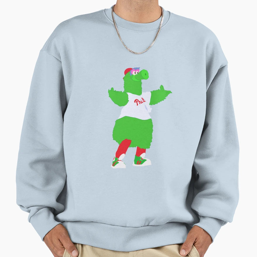 Phillies Philly Phanatic Sweatshirt - Unique Graphic for Adults - T-Shirt, Sweatshirt, Hoodie