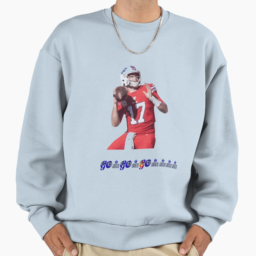 I Like Football Go Go Go Sweatshirt - Aesthetic Graphic Unisex - T-Shirt, Sweatshirt, Hoodie