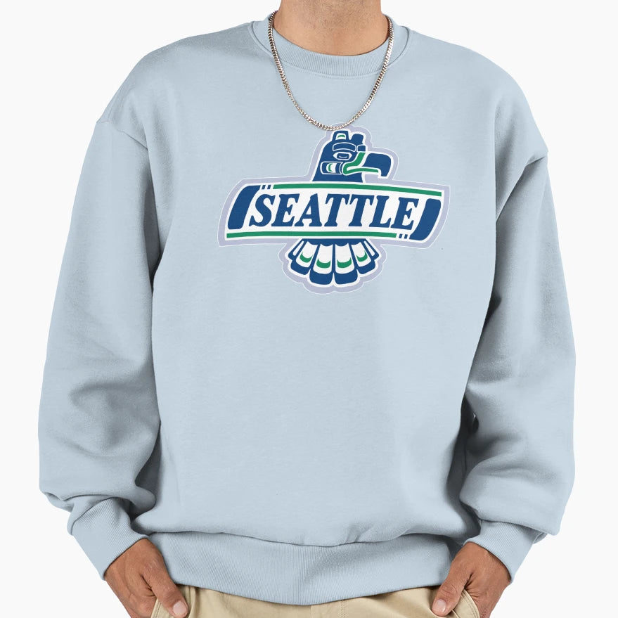 Seattle Thunderbirds Sweatshirt - Minimalist Print Men Women - T-Shirt, Sweatshirt, Hoodie