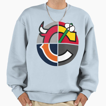 Southside Chicago C Sweatshirt - Custom Art Print Unisex - T-Shirt, Sweatshirt, Hoodie