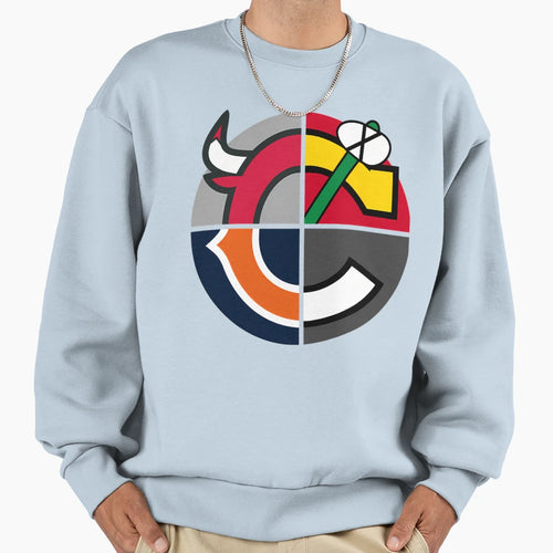 Southside Chicago C Sweatshirt - Custom Art Print Unisex - T-Shirt, Sweatshirt, Hoodie