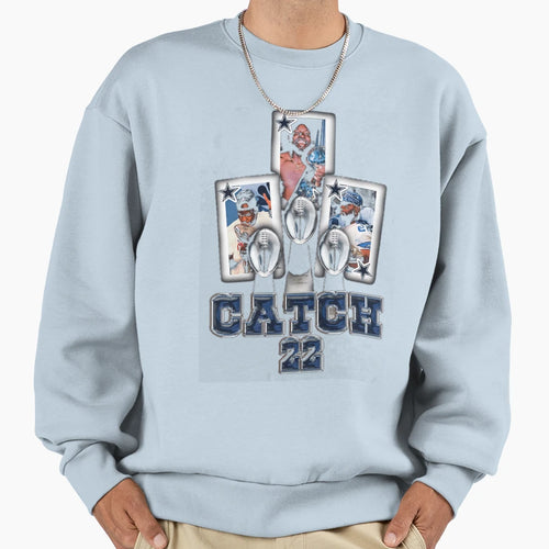 Emmitt Smith Catch 22 Sweatshirt - Unique Graphic Men Women - T-Shirt, Sweatshirt, Hoodie