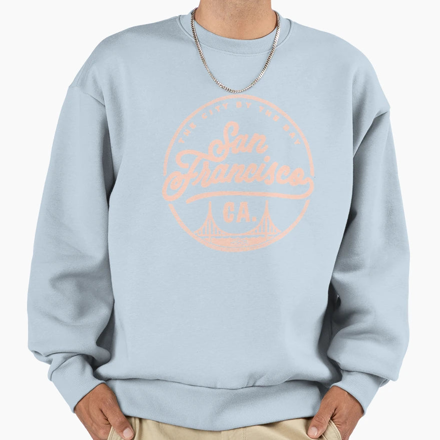 San Francisco California Sweatshirt - Fun Novelty Design Men Women - T-Shirt, Sweatshirt, Hoodie