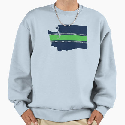 Seattle Football Sweatshirt - Novelty Apparel for Adults - T-Shirt, Sweatshirt, Hoodie