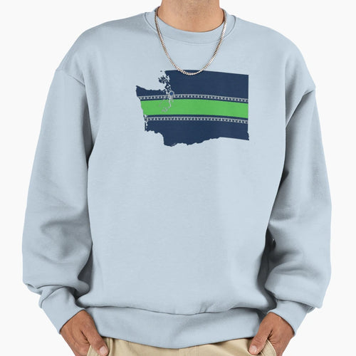 Seattle Football Sweatshirt - Novelty Apparel for Adults - T-Shirt, Sweatshirt, Hoodie