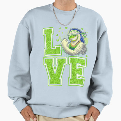 Seahawks Sweatshirt - Minimalist Print for Adults - T-Shirt, Sweatshirt, Hoodie