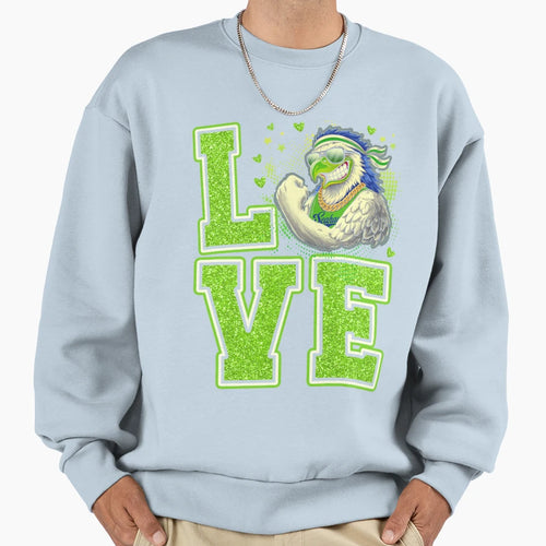 Seahawks Sweatshirt - Minimalist Print for Adults - T-Shirt, Sweatshirt, Hoodie