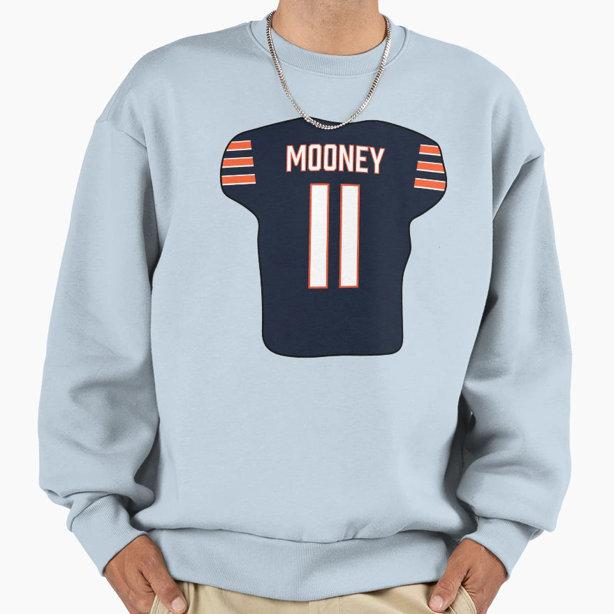 Darnell Mooney Jersey Sweatshirt - Casual Everyday Wear Men Women - T-Shirt, Sweatshirt, Hoodie