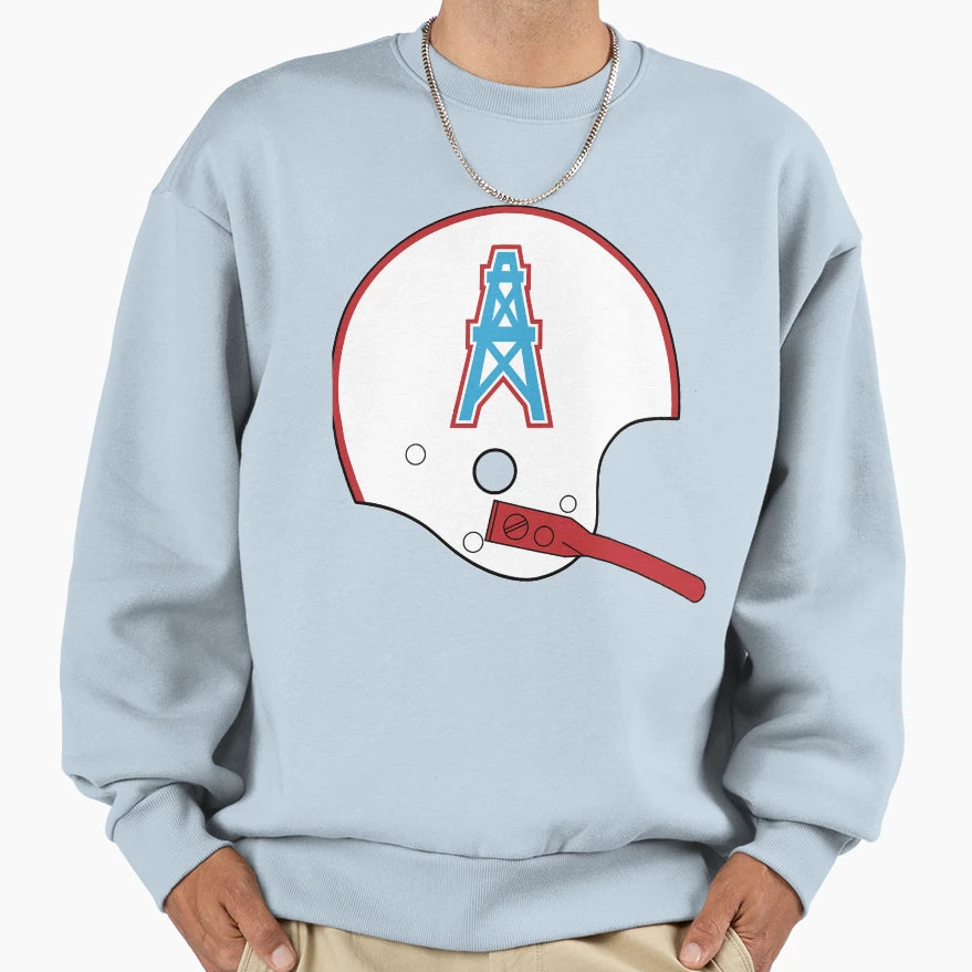 Houstontq Oilersy Throwbackq Funny Sweatshirt - Fun Novelty Design Unisex - T-Shirt, Sweatshirt, Hoodie