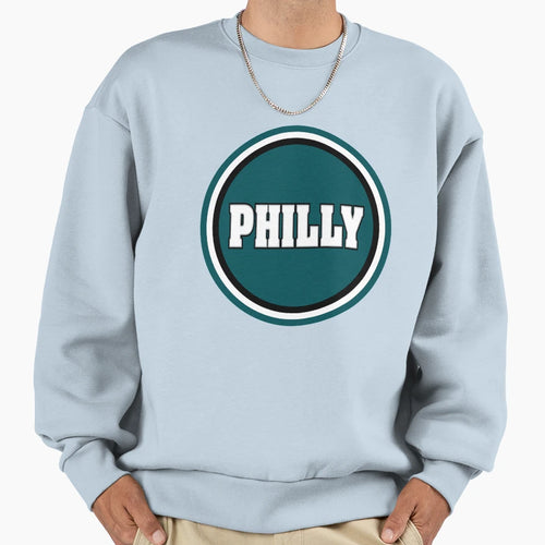 Philly Circle Sweatshirt - Fun Novelty Design Unisex - T-Shirt, Sweatshirt, Hoodie