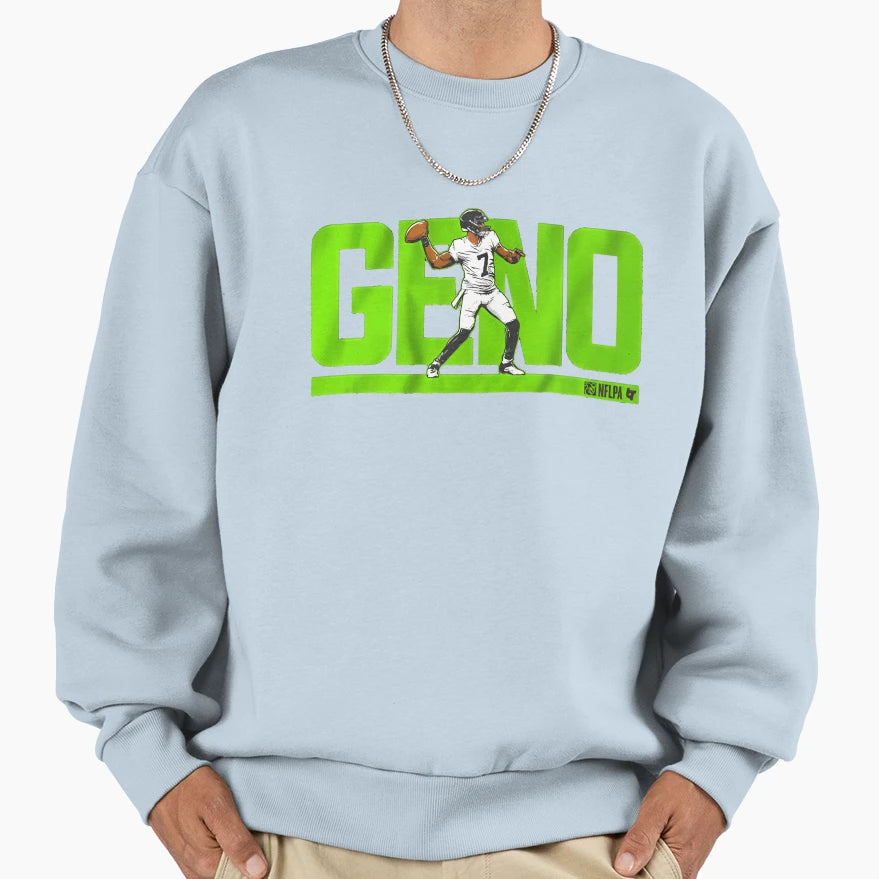 Geno Smith Sweatshirt - Graphic Print Men Women - T-Shirt, Sweatshirt, Hoodie