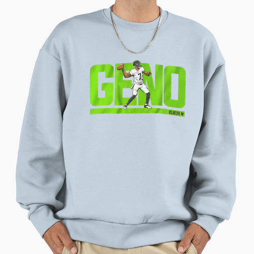 Geno Smith Sweatshirt - Graphic Print Men Women - T-Shirt, Sweatshirt, Hoodie